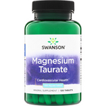 Swanson Taurynian Magnezu 100 mg 120 tabletek
