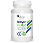 Aliness Biotyna (QualiBiotin) 2500 mcg 120 tabletek vege