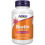 Now Foods Biotyna 5000 mcg 120 veg kapsułek
