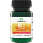 Swanson Witamina B12 1000 mcg 100 tabletek do ssania
