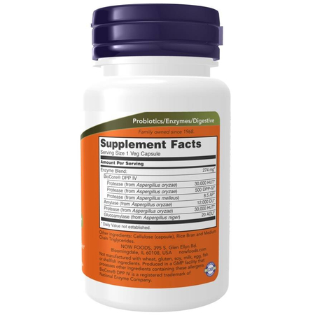 Now Foods Gluten Digest 60 kapsułek
