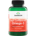 Swanson High Concentrate Omega-3 120 kapsułek