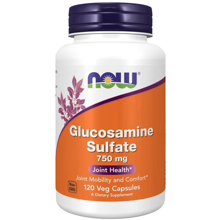 Now Foods Siarczan Glukozaminy 750 mg 120 kapsułek