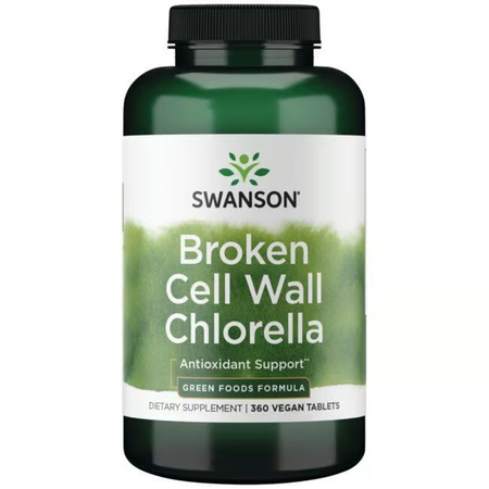 Swanson Chlorella 500 mg 360 tabletek