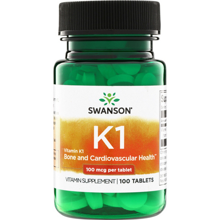 Swanson Witamina K1 100 mcg 100 tabletek