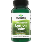 Swanson Melisa Lekarska (Lemon Balm) 500 mg 60 kapsułek