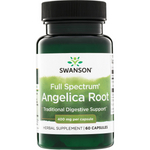 Swanson Dzięgiel (Angelica) 400 mg 60 kapsułka