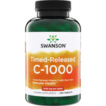 Swanson Witamina C 1000 mg z Dziką Różą Time-Released 250 tabletek