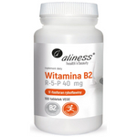 Aliness Witamina B2 Ryboflawina R-5-P 40 mg 100 tabletek vege