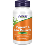 Now Foods Pygeum i Saw Palmetto 60 kapsułek