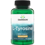 Swanson L-Tyrozyna 500 mg 100 kapsułek