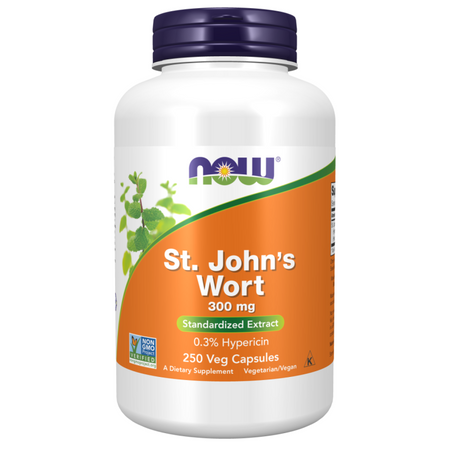 Now Foods Dziurawiec (St. John's Wort) 300 mg Extract 250 veg kapsułek