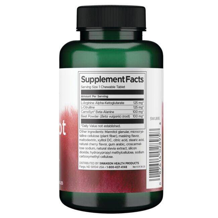 Swanson Beet Root NO+ 60 tabletek