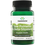 Swanson Saw Palmetto + Beta-Sitosterol 30 kapsułek