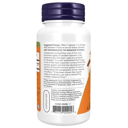 Now Foods Acidophilus Two Billion 250 veg kapsułek