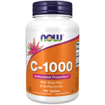 Now Foods Witamina C 1000 mg z Dziką Różą + Bioflawonoidy 100 tabletek