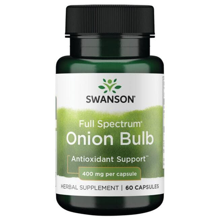 Swanson Cebula (Onion Bulb) 400 mg 60 kapsułek