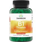 Swanson Witamina B1 (Tiamina) 100 mg 250 kapsułek