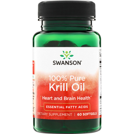 Swanson Olej z Kryla (Krill Oil) 500 mg 60 kapsułek