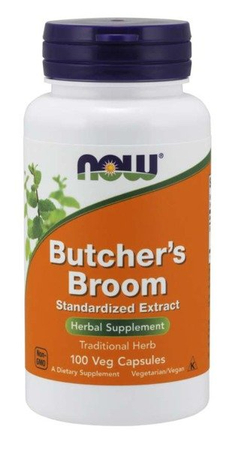 Now Foods Ruszczyk (Butcher's Broom) 100 kapsułek