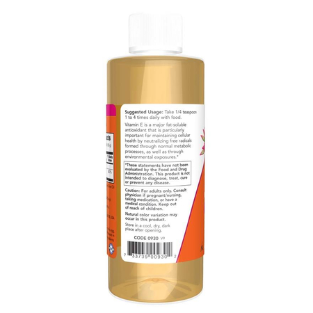 Now Foods Witamina E (z mieszanką tokoferoli) Oil 118 ml krople