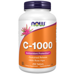 Now Foods Witamina C 1000 mg z Dziką Różą 250 tabletek o przedłużonym wchłanianiu