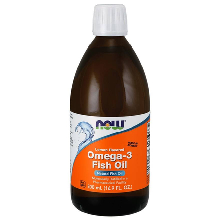 Now Foods Omega-3 Molecularly Distilled Fish Oil 500 ml