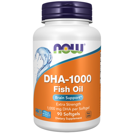 Now Foods DHA-1000 Fish Oil Extra Strength 90 kapsułek