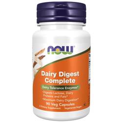 Now Foods Dairy Digest Complete 90 kapsułek