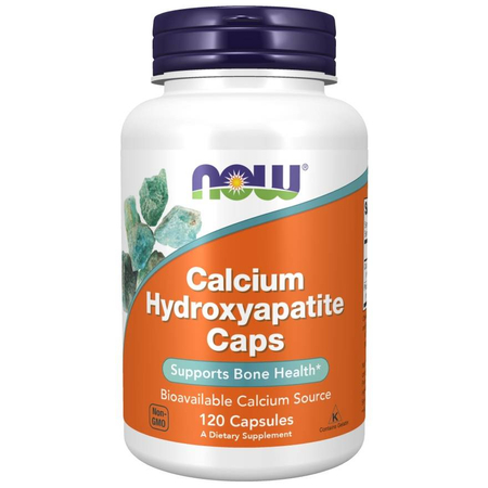 Now Foods Hydroksyapatyt Wapnia 120 kapsułek