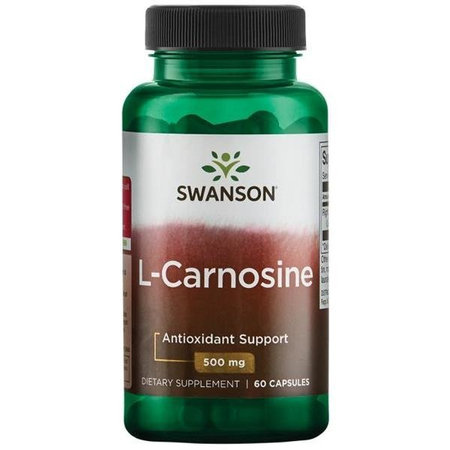 Swanson L-Karnozyna 500 mg 60 kapsułek