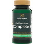 Swanson Witamina E + Tokotrienole 60 kapsułek
