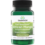 Swanson Afrykańskie Mango (Irvingia Gabonensis) 400 mg 60 kapsułek
