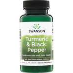 Swanson Turmeric i Czarny Pieprz (Black Pepper) 60 kapsułek