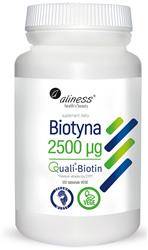 Aliness Biotyna (QualiBiotin) 2500 mcg 120 tabletek vege