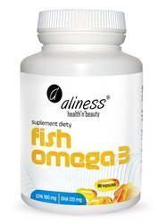 Aliness Fish Omega-3 180 EPA / 120 DHA 90 kapsułek