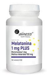 Aliness Melatonina 1 mg Plus 100 tabletek vege