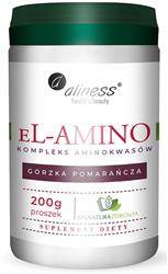 Aliness eL-AMINO Kompleks Aminokwasowy (Gorzka Pomarańcza) 200 g proszek