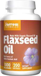 Jarrow Formulas Olej lniany (Flaxseed Oil) 1000 mg 200 kapsułek