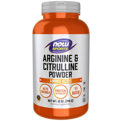Now Foods Arginina i Cytrulina Puder 340 g