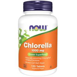Now Foods Chlorella 1000 mg 120 tabletek