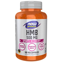 Now Foods HMB 500 mg 120 veg kapsułek