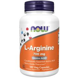 Now Foods L-Arginina 700 mg 180 veg kapsułek