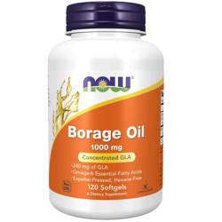 Now Foods Olej z Ogórecznika (Borage Oil) 1000 mg 120 żelków kapsułek
