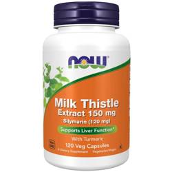 Now Foods Ostropest Plamisty (Milk Thistle) 150 mg Extract 120 kapsułek