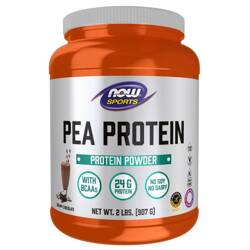 Now Foods Pea Protein Puder Czekolada 907 g