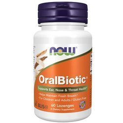 Now Foods Probiotyk OralBiotic 60 tabletek do ssania