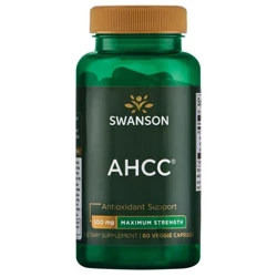 Swanson AHCC Maximum Strength 500 mg 60 kapsułek