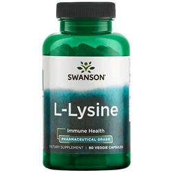 Swanson AjiPure L-Lizyna 500 mg 90 kapsułek