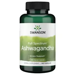 Swanson Ashwagandha 450 mg 100 kapsułek
